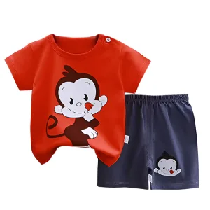 Babykleidung, T-Shirt und Shorts, Kleidungsset