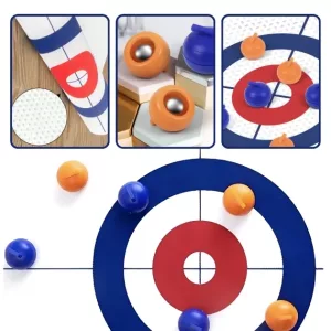 Tischcurling, Tischcurlingspiel, Curling-Brettspiel