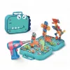 bohr spielzeug, elektrische bohrmaschine spielzeug, spielzeug bohrer set