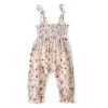 geblümter Jumpsuit, Hosenträgerhose