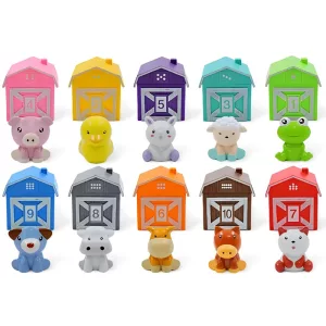 color sorting toy, counting toy