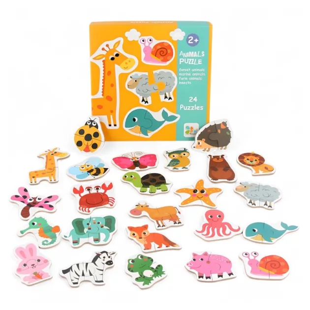matching game, wooden jigsaw puzzle