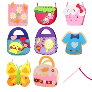 sewing kit, felt sewing kit, diy sewing kit