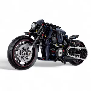 motorcycle toy, motorbike toy, building blocks set