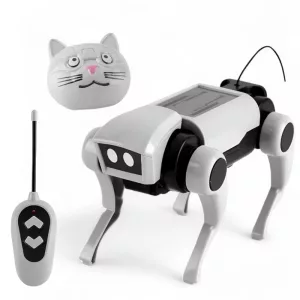 robot dog, robot toy, robot cat, remote control robot, mechanical dog, four leg robot