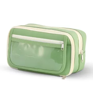 large pencil case, pen pouch, cute pencil pouch, pencil case with compartments