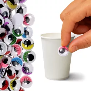 google eye, adhesive googly eyes, google eyes for crafts, wobbly eyes