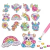 diamond stickers, diamond painting stickers, cute stickers, shiny stickers