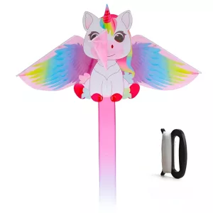 unicorn kite, flying kite, single line kite