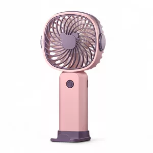 mini fan, handheld fan, desktop fan, portable cooling device, fan with phone stand