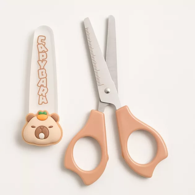 school scissors, capybara scissors, scissors for crafts