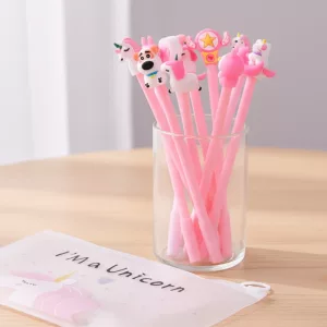 cute pens, unicorn pen set, stationery set, gel pen set