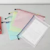 zipper folder, book storage bag, zipper file folder, stationery storage bag