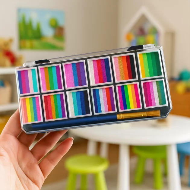 face paint, body paint, water-soluble paint