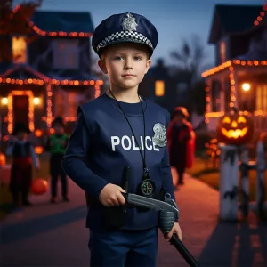 Polizist Kostüm Polizei Party Outfit für Kinder