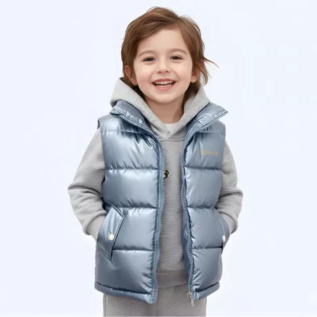 sleeveless puffer jacket, cotton vest, sleeveless jacket