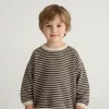 striped t shirt, long sleeve t shirt, striped long sleeve shirt