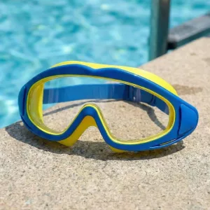 Ergonomische Anti-Beschlag Schwimmbrille mit Weitwinkel für Kinder