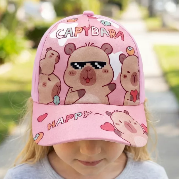 cute capybara cap