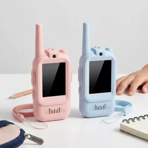 2 Stück Video-Walkie-Talkies Funkgerät-Spielzeug für Kinder