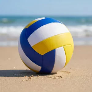 Volleyball-Strandball für Spaß im Freien