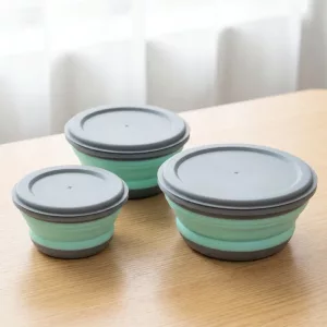3-tlg. tragbares faltbares Lunchbox-Set für Kinder