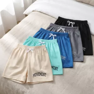 5er-Pack schnelltrocknende Sportshorts für Kinder